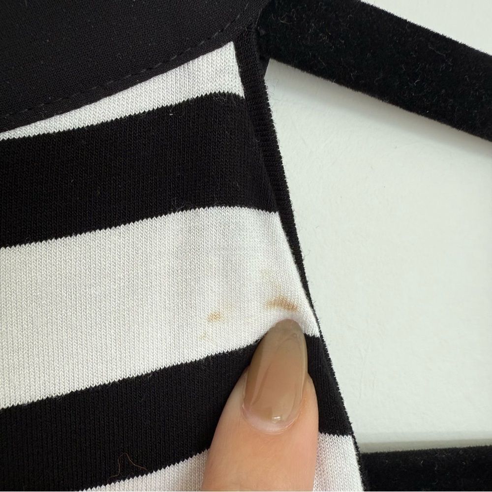 WHITE HOUSE BLACK MARKET | striped halter top with tie detail - Picture 7 of 10